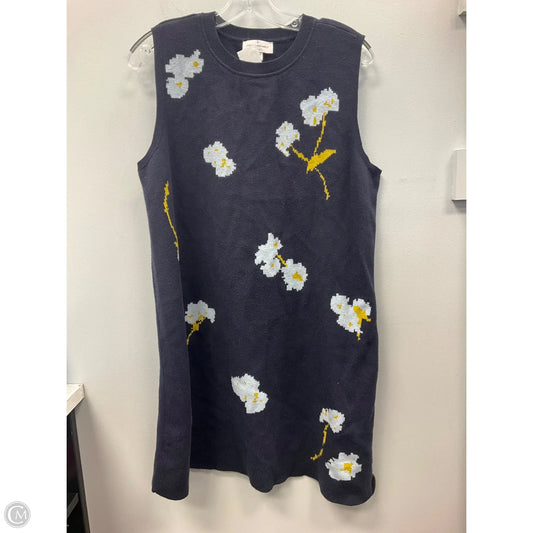 Dress Sweater By Free Assembly In Navy, Size: Xl