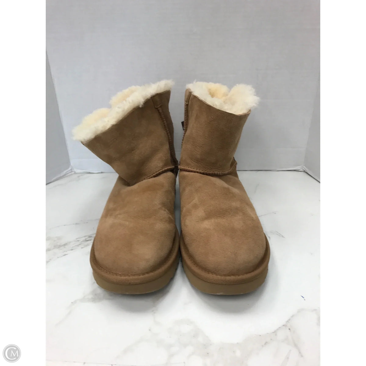 Boots Designer By Ugg In Tan, Size: 10