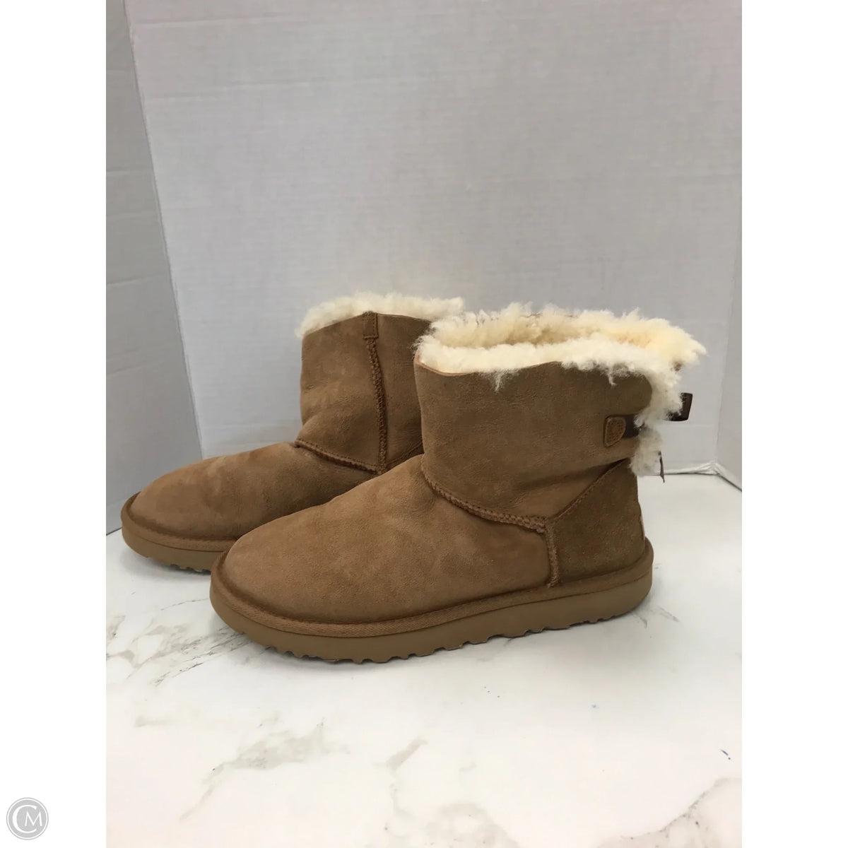 Boots Designer By Ugg In Tan, Size: 10
