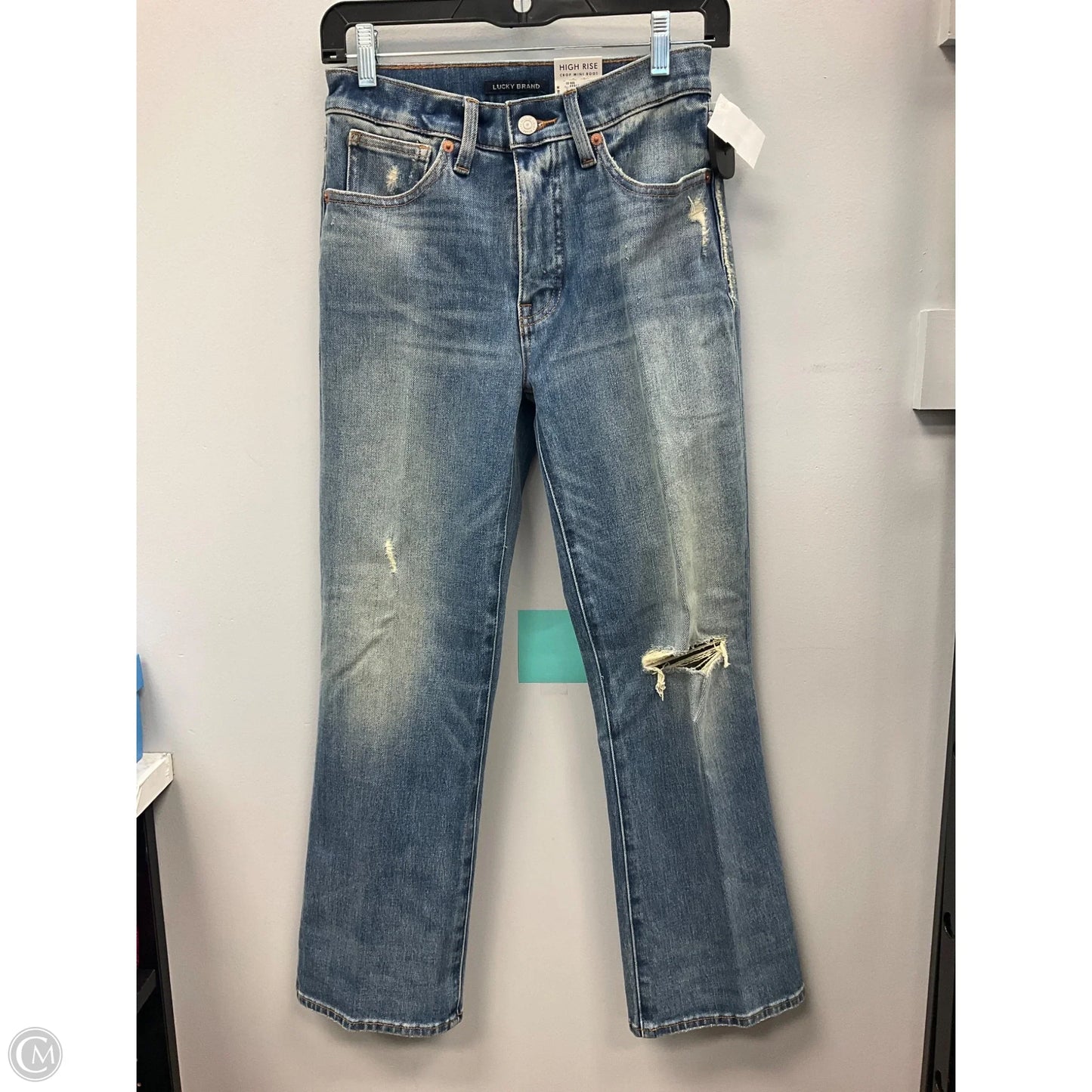 Jeans Boot Cut By Lucky Brand In Blue Denim, Size: 2