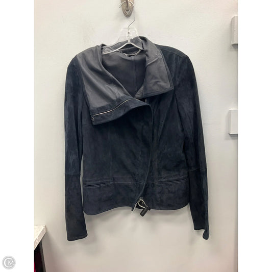 Jacket Designer By Max Mara In Black, Size: 8