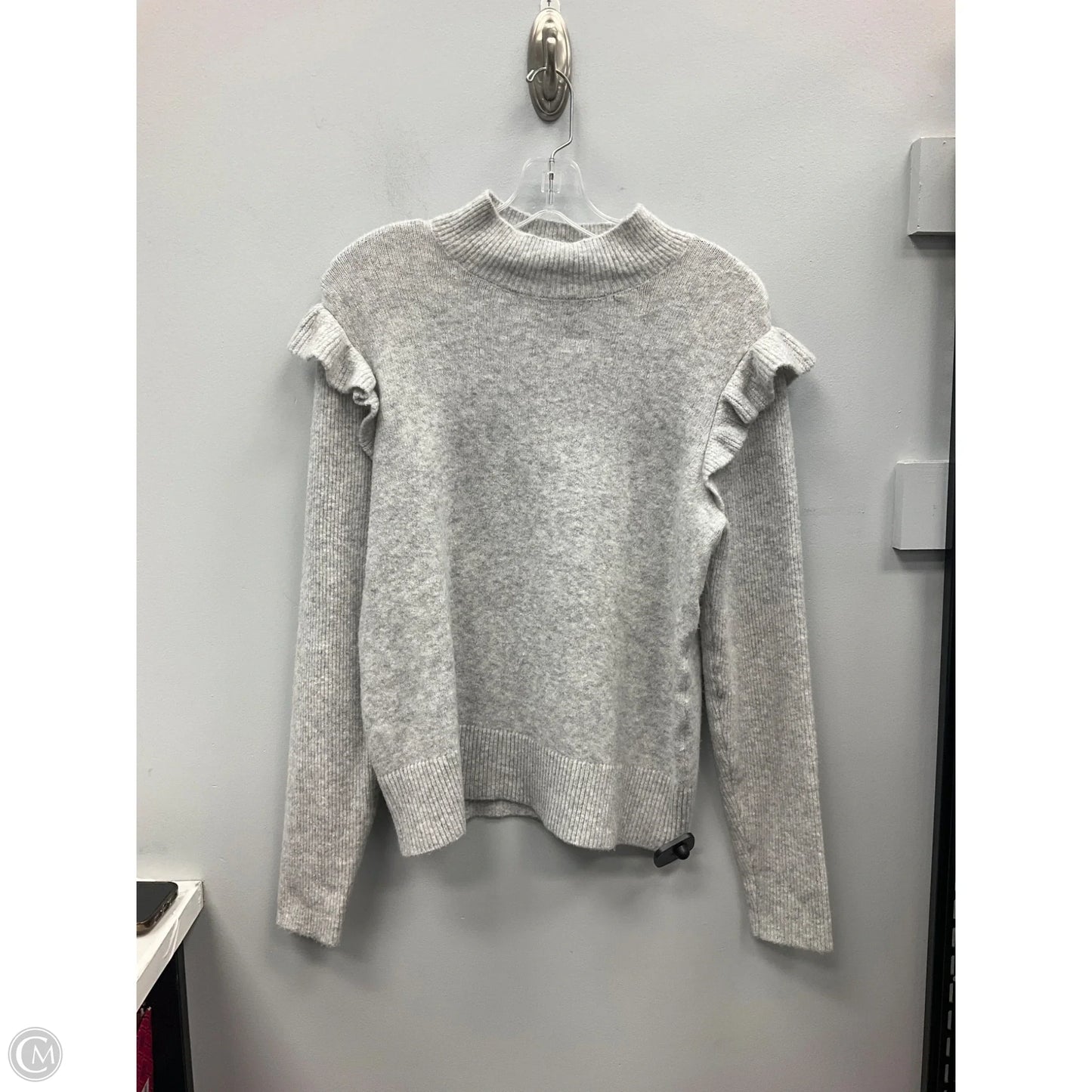 Sweater By Loft In Grey, Size: M