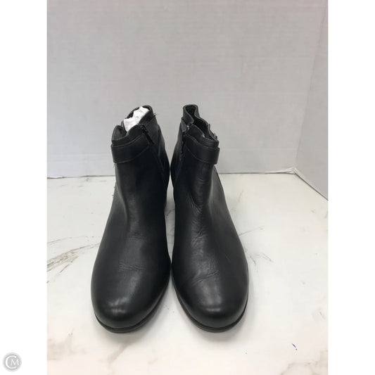 Boots Ankle Heels By Easy Spirit In Black, Size: 9