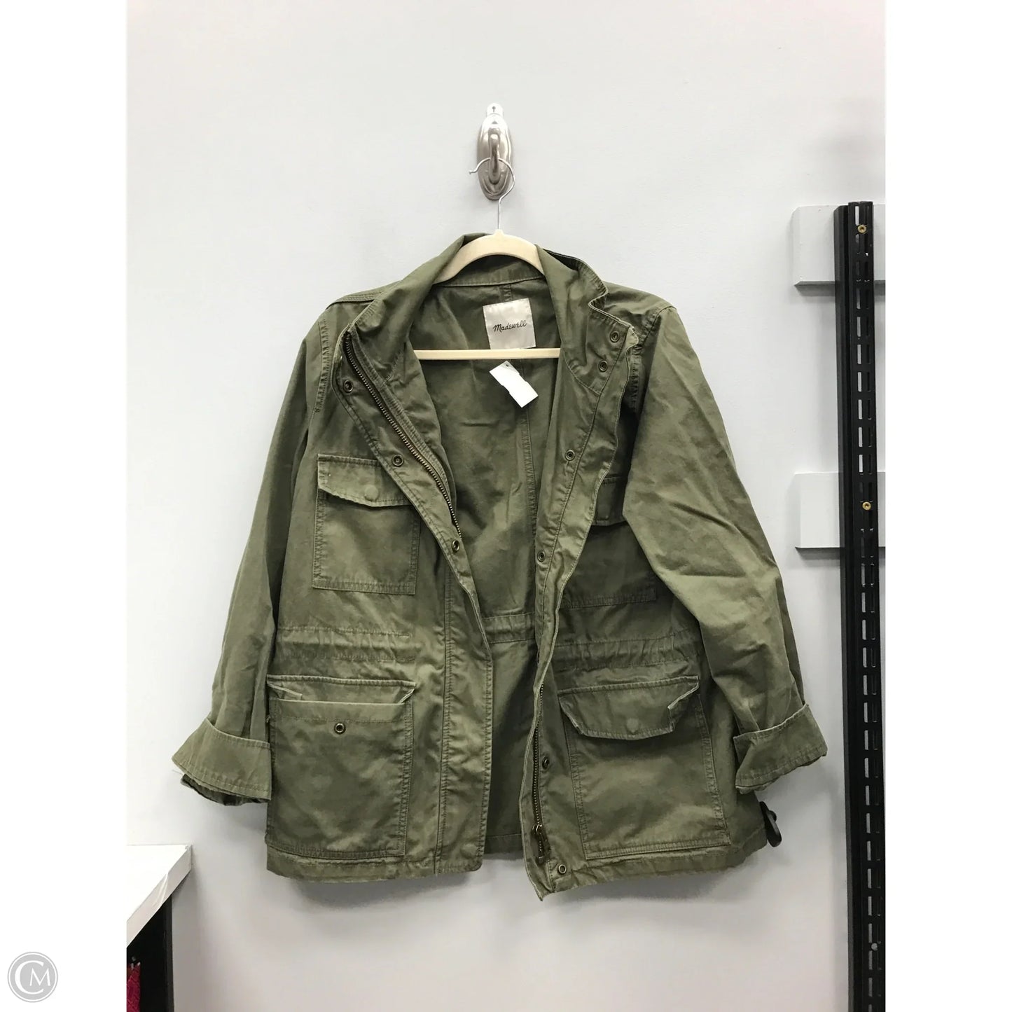 Jacket Utility By Madewell In Green, Size: M