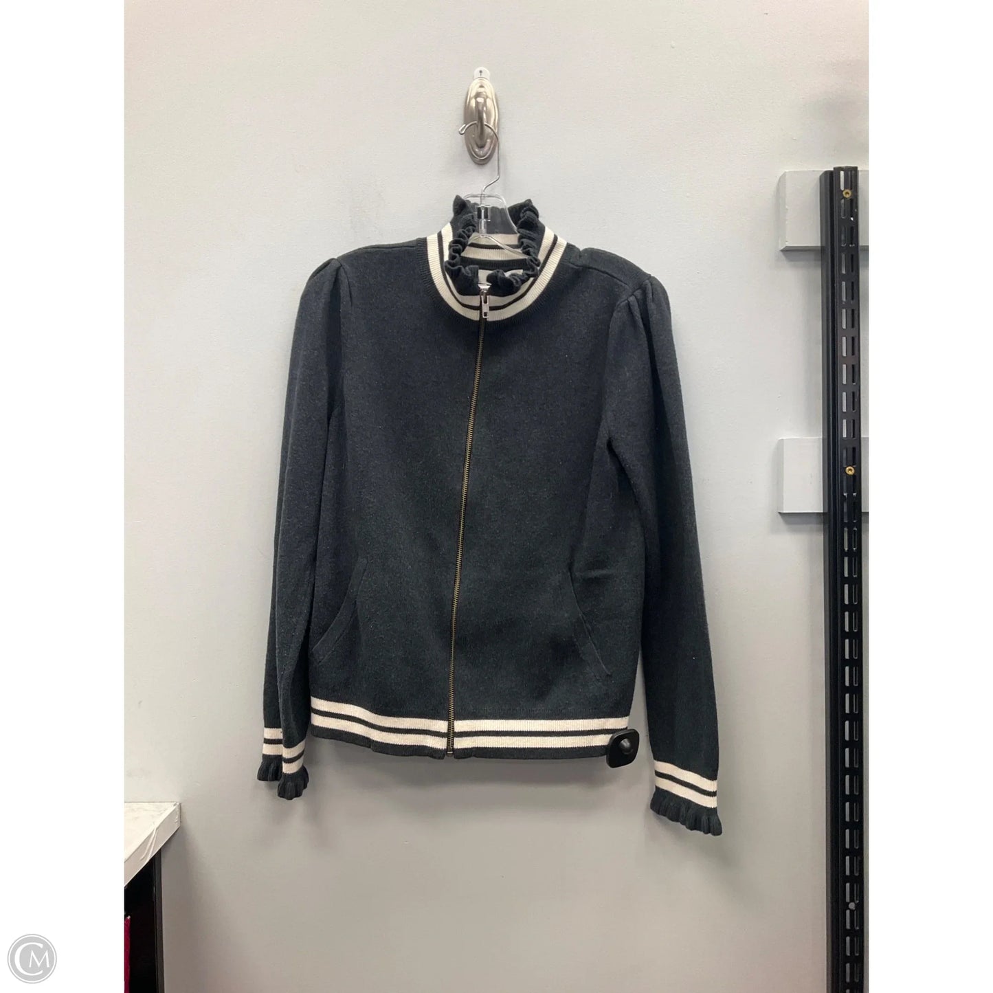 Jacket Other By Treasure And Bond In Grey, Size: M