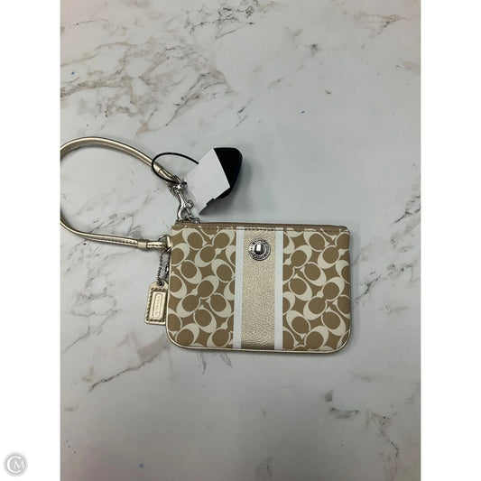 Wristlet Designer By Coach, Size: Medium