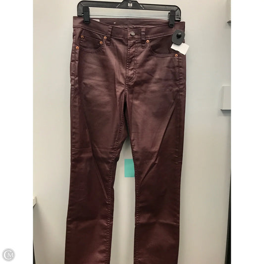 Pants Other By Gap In Maroon, Size: 6