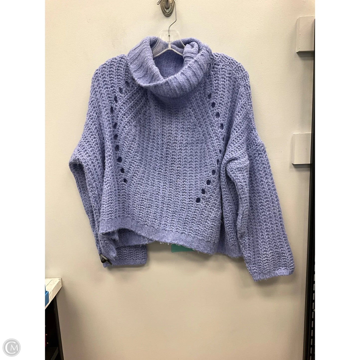 Sweater By Cmc In Purple, Size: Osfm