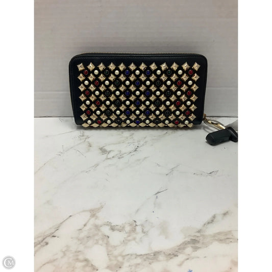 Wallet Luxury Designer By Christian Louboutin, Size: Large