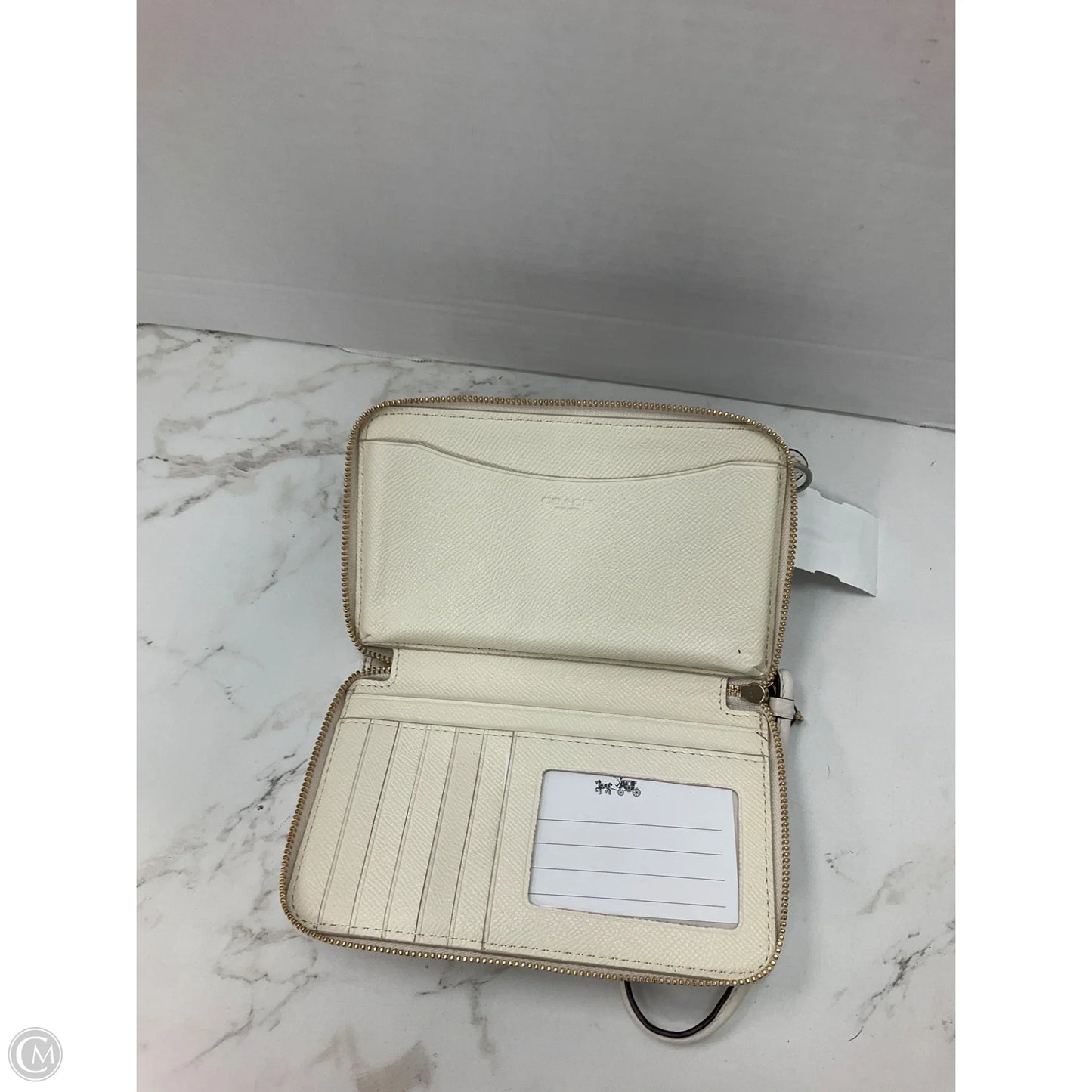 Wristlet Designer By Coach, Size: Medium