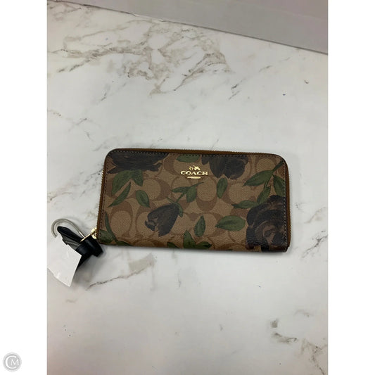 Wallet Designer By Coach, Size: Large