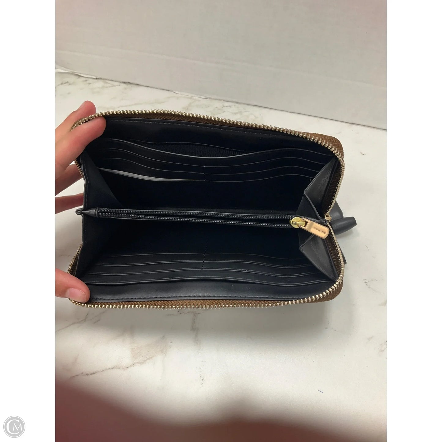 Wallet Designer By Coach, Size: Large