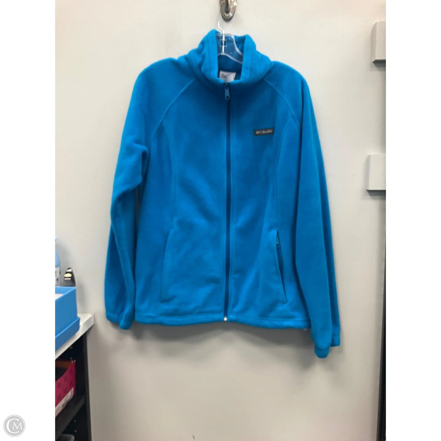 Jacket Fleece By Columbia In Blue, Size: Xl