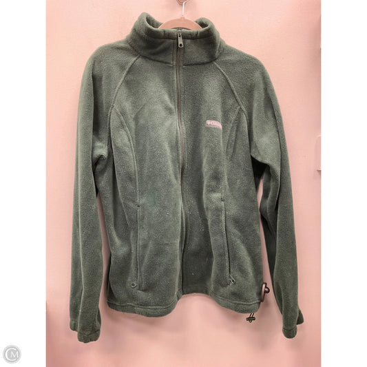Jacket Fleece By Columbia In Green, Size: Xl