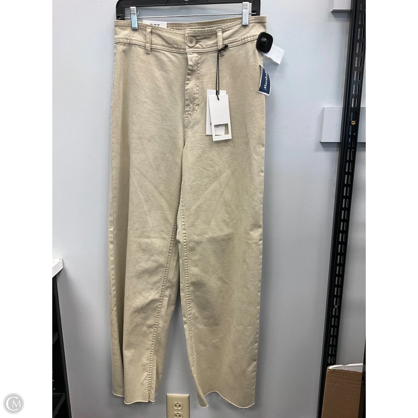 Jeans Wide Leg By Oat In Cream Denim, Size: 8