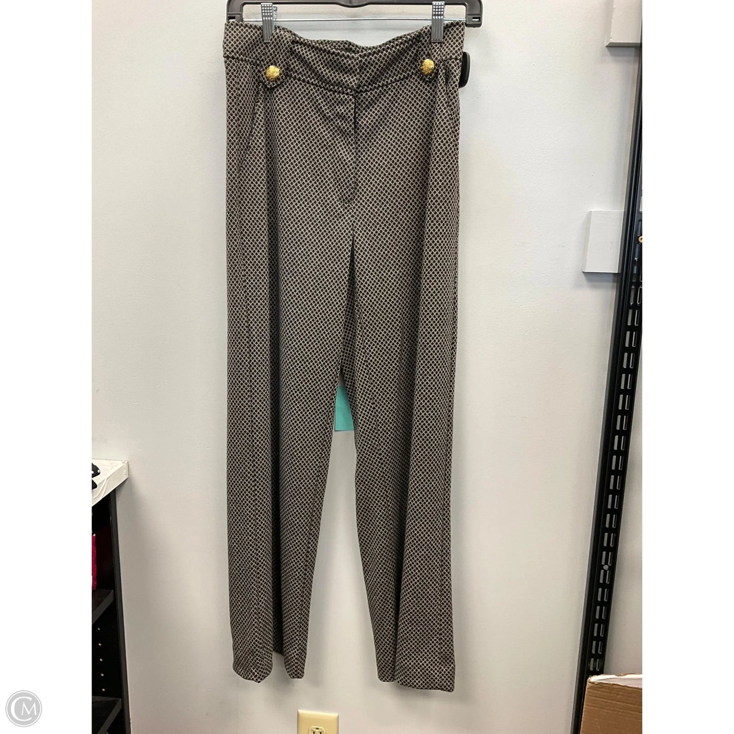 Pants Dress By Truth In Black & Cream, Size: 6