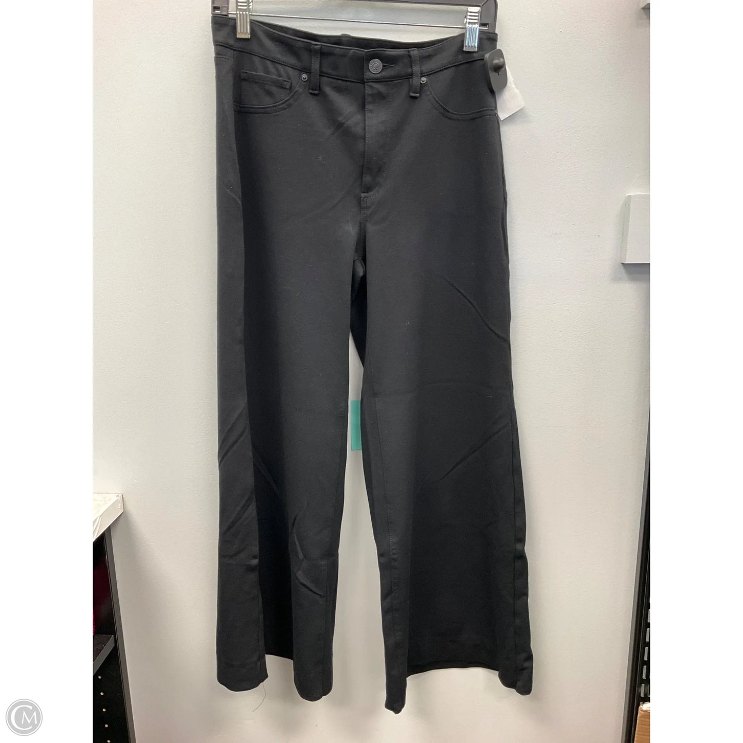 Pants Wide Leg By Chicos In Black, Size: 4