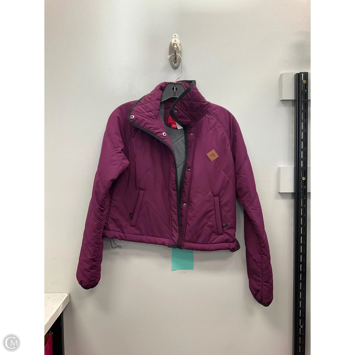 Jacket Puffer & Quilted By Clothes Mentor In Purple, Size: Xs