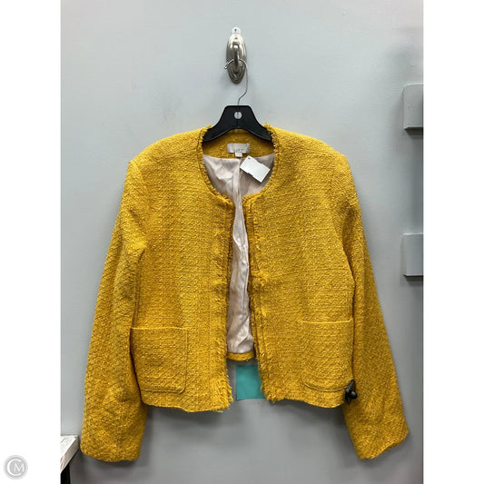 Jacket Other By Loft In Gold, Size: Xl