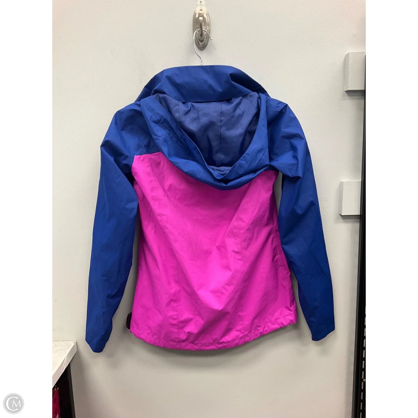 Coat Raincoat By The North Face In Blue & Pink, Size: Xs