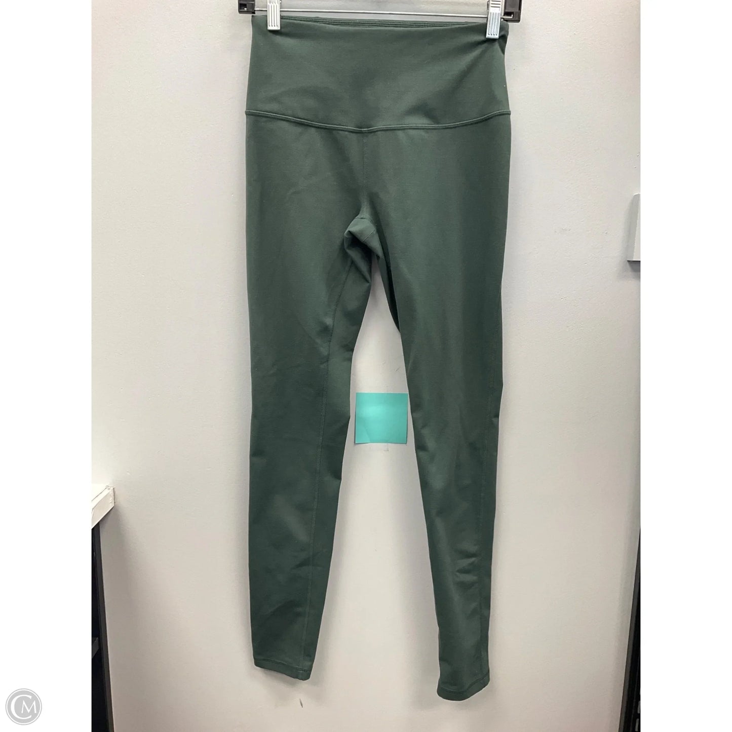Athletic Leggings By Zella In Green, Size: S