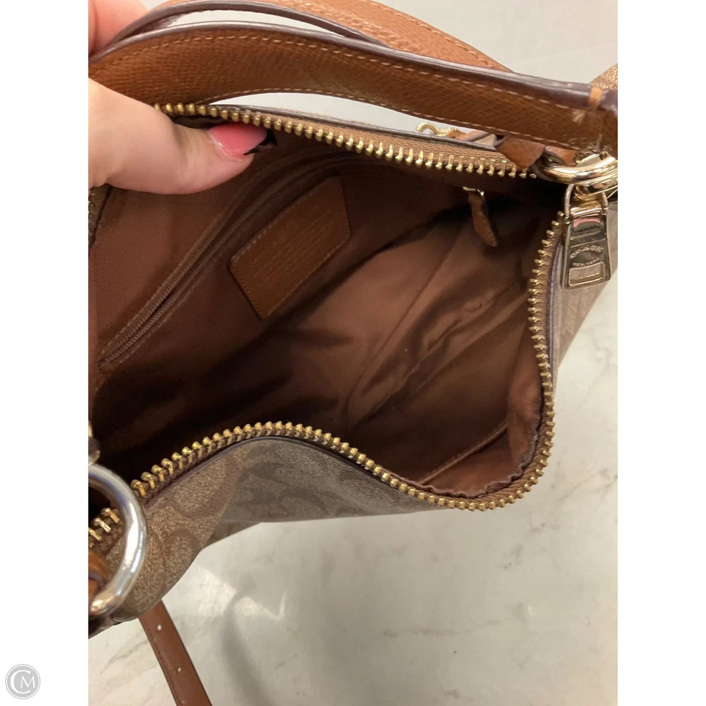 Handbag Designer By Coach, Size: Large