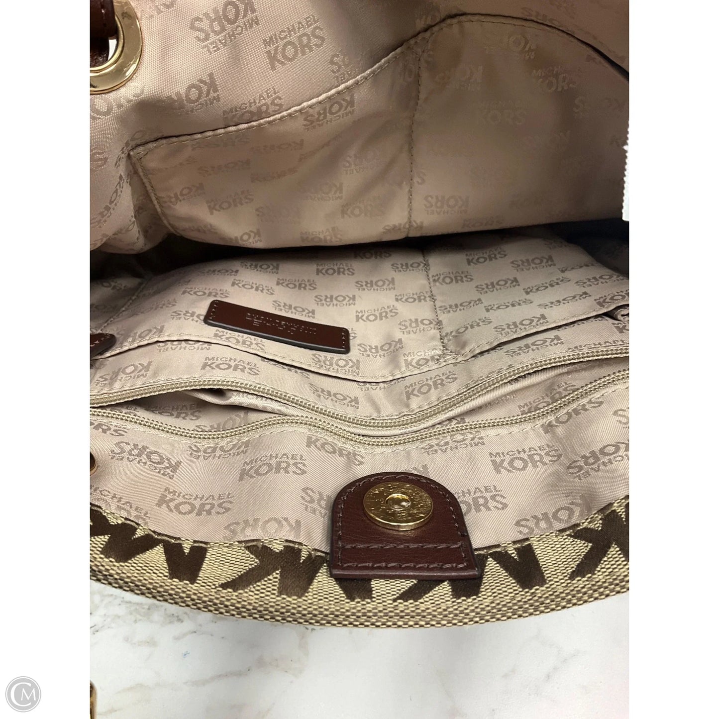 Tote Designer By Michael Kors, Size: Medium