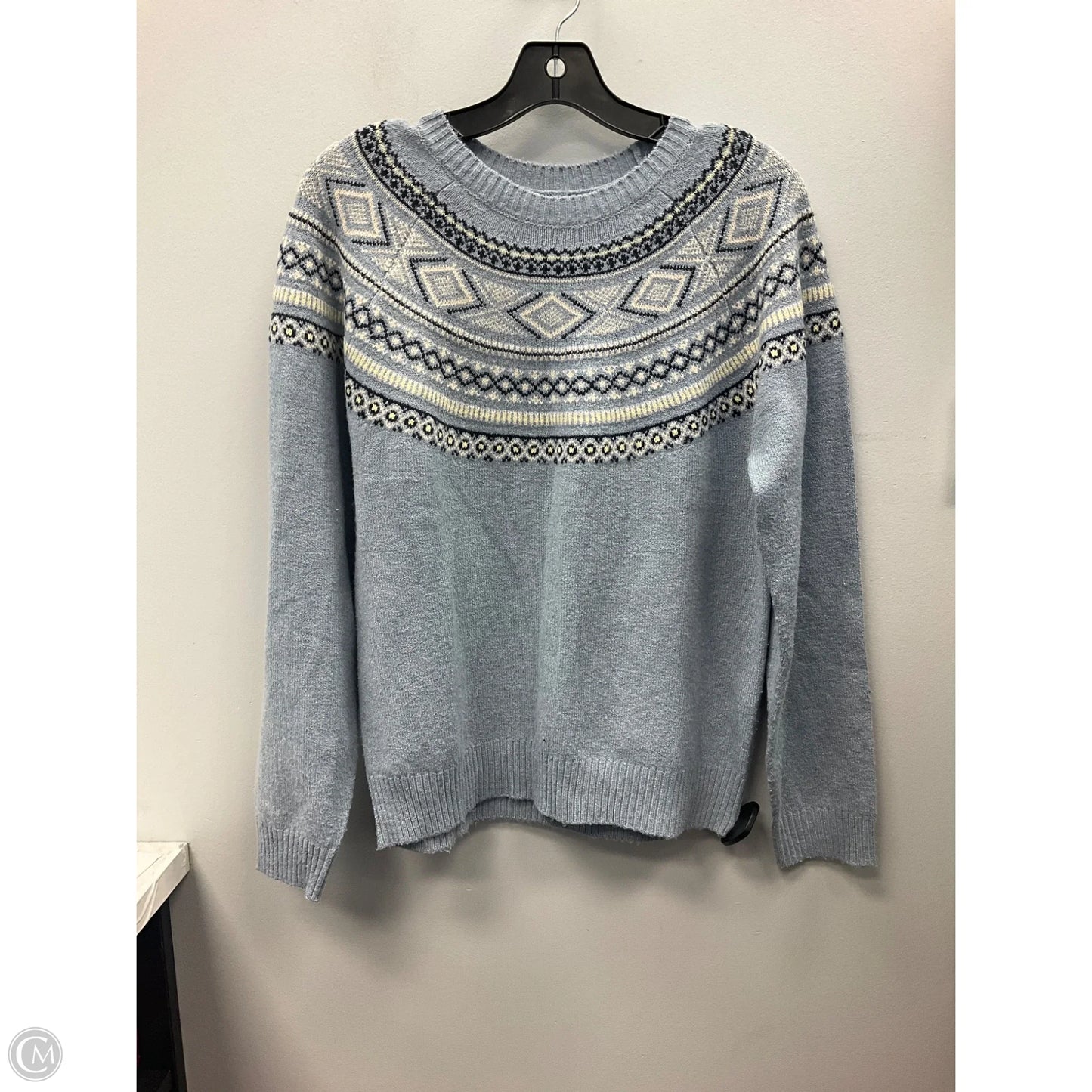 Sweater By Weatherproof In Blue, Size: S