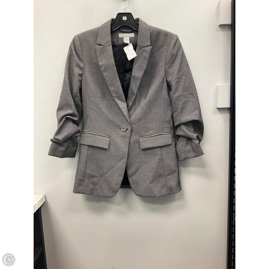 Blazer By H&m In Black & White, Size: 2