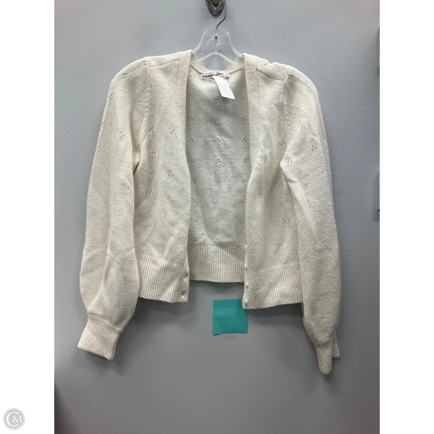 Sweater By Abercrombie And Fitch In Cream, Size: S