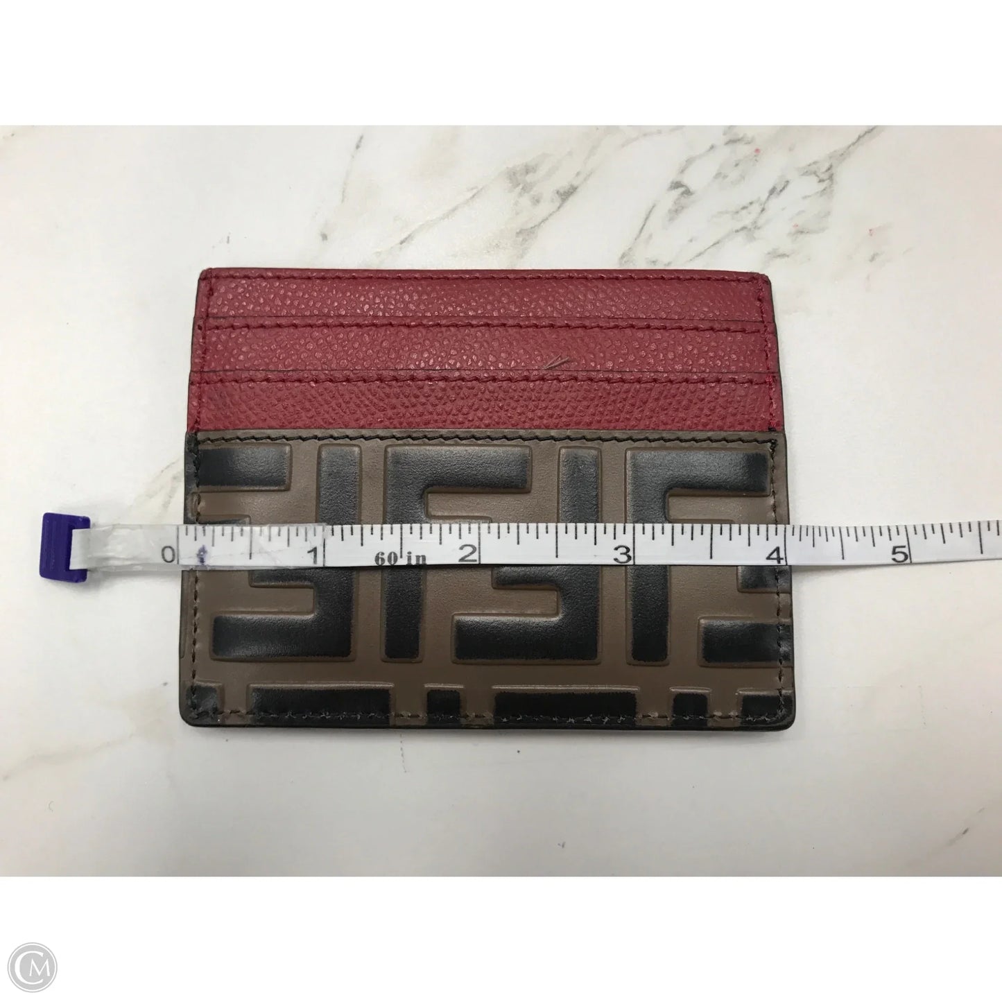 Id/card Holder Luxury Designer By Fendi, Size: