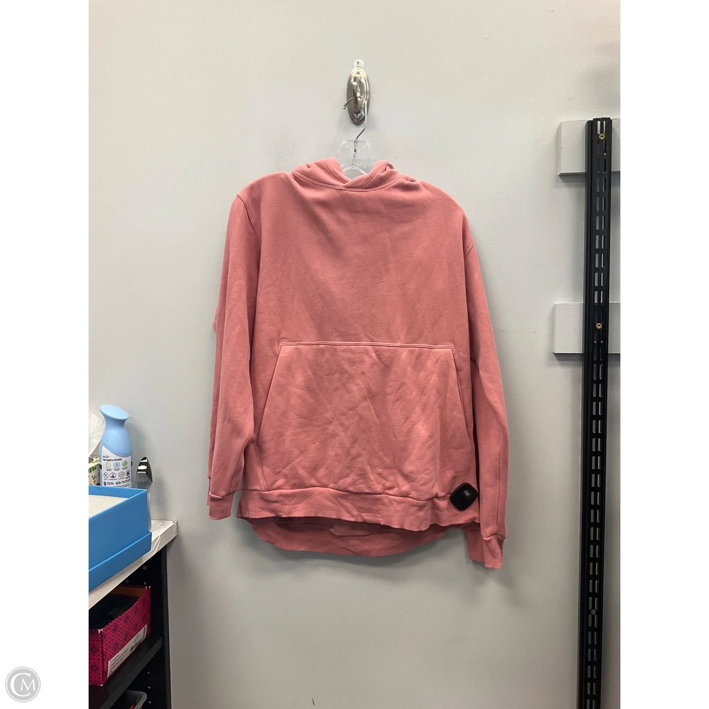 Sweatshirt Hoodie By Lululemon In Pink, Size: M