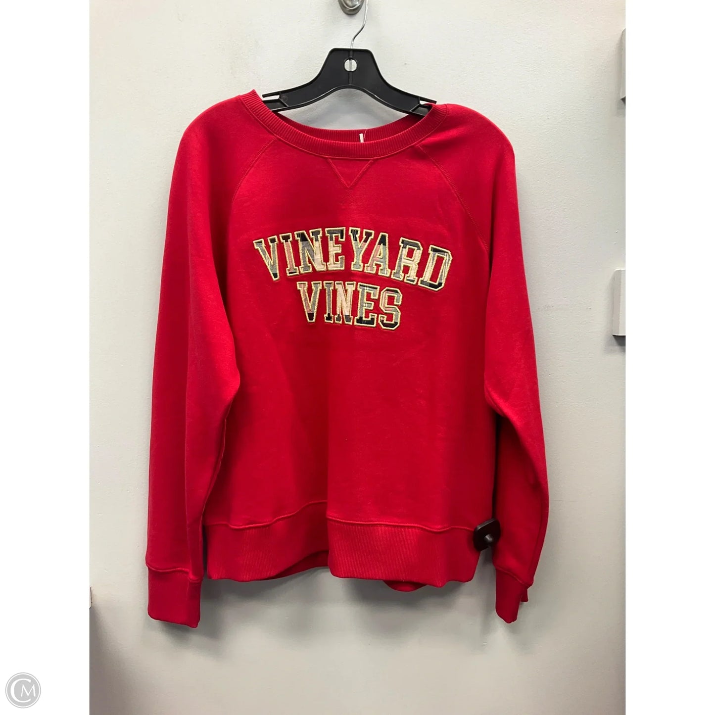 Sweatshirt Crewneck By Vineyard Vines In Red, Size: M