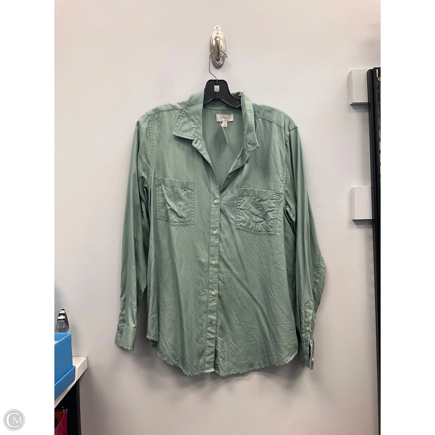 Top Long Sleeve By Lucky Brand In Green, Size: L