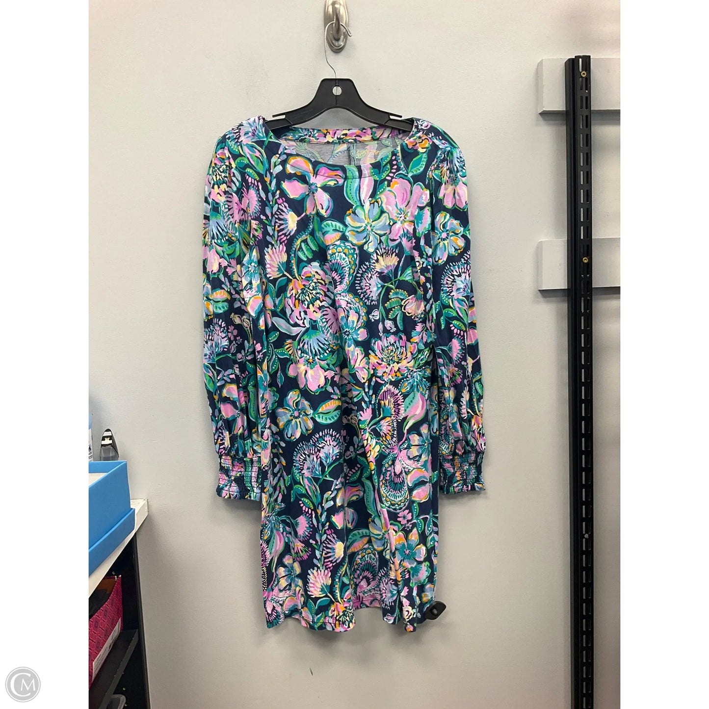 Dress Designer By Lilly Pulitzer In Floral Print, Size: M