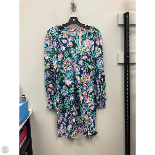 Dress Designer By Lilly Pulitzer In Floral Print, Size: M