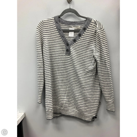 Sweater By Anthropologie In Striped Pattern, Size: S
