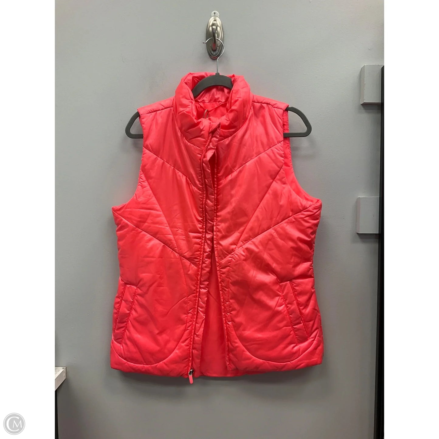 Vest Puffer & Quilted By Gapfit In Pink, Size: M