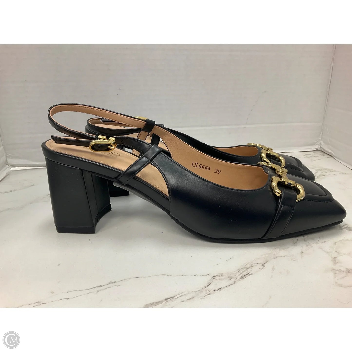 Shoes Heels Block By Cmc In Black, Size: 8