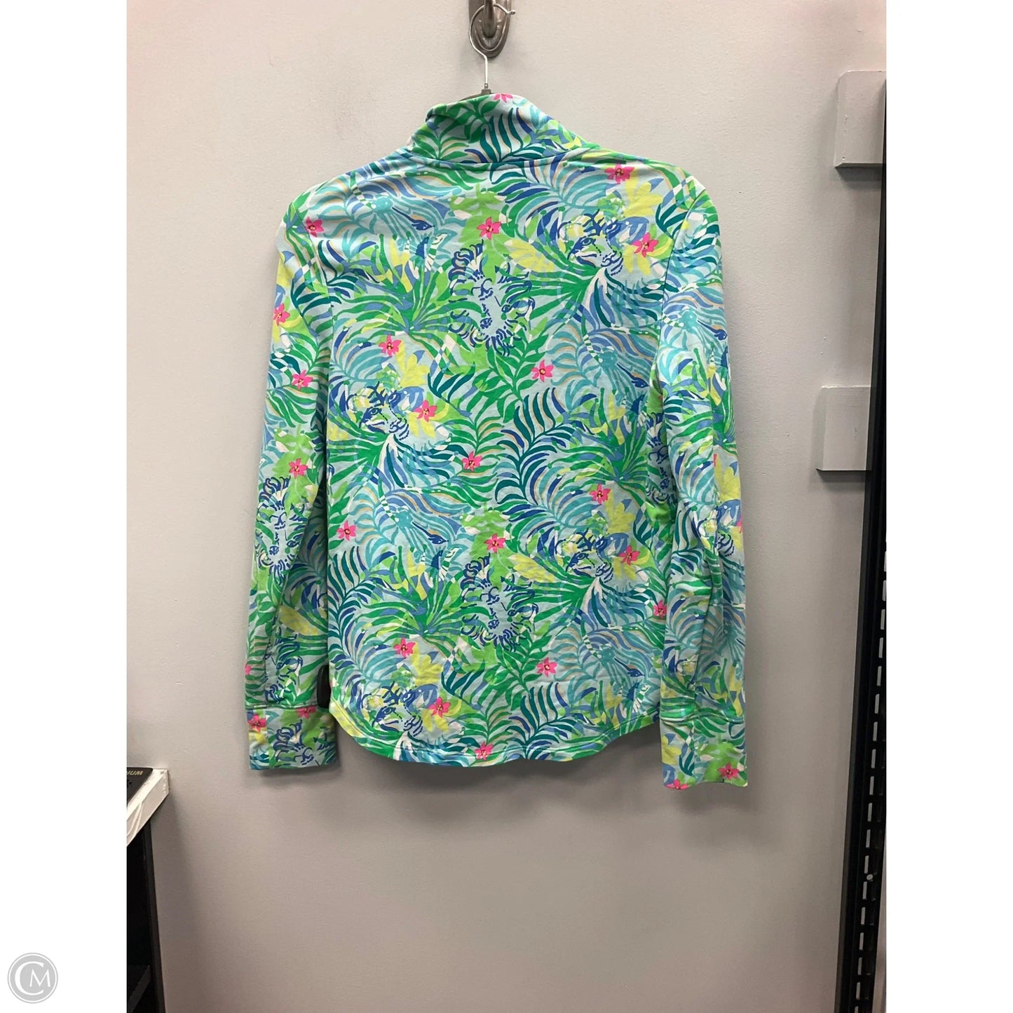 Jacket Designer By Lilly Pulitzer In Blue & Green, Size: Xs
