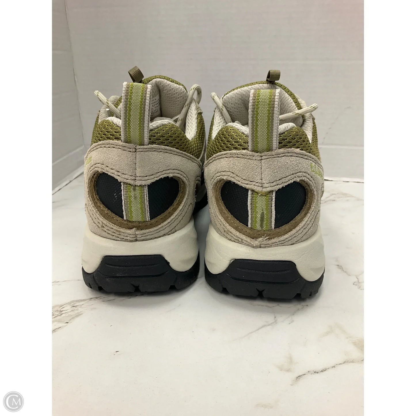 Shoes Sneakers By L.l. Bean In Green & Grey, Size: 10