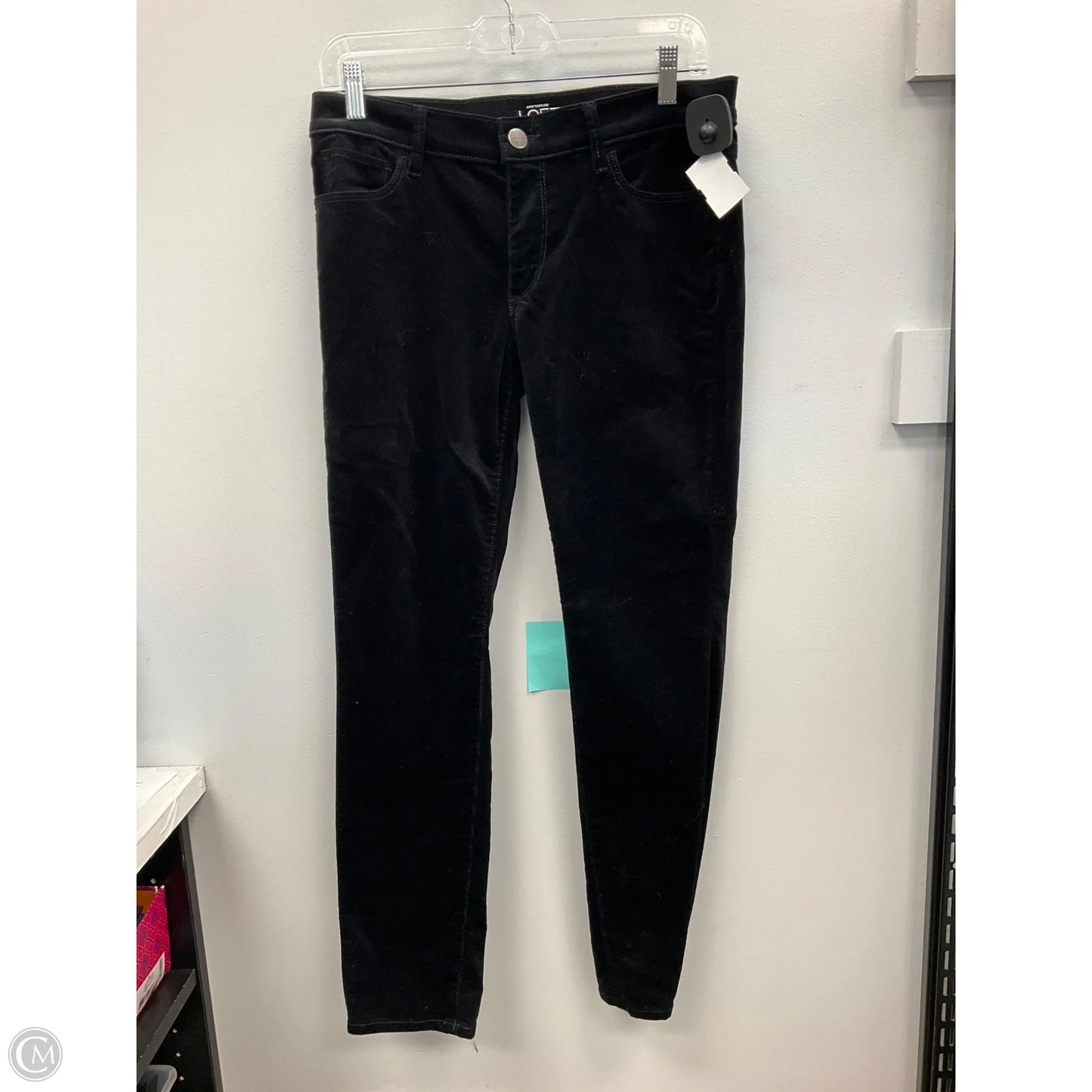 Pants Corduroy By Loft In Black, Size: 6p