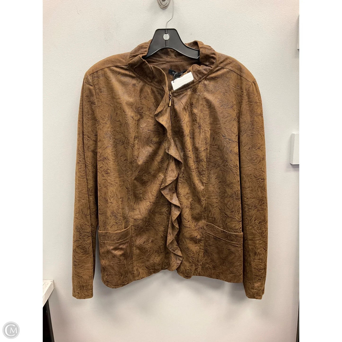 Jacket Other By Elementz In Brown, Size: Xl