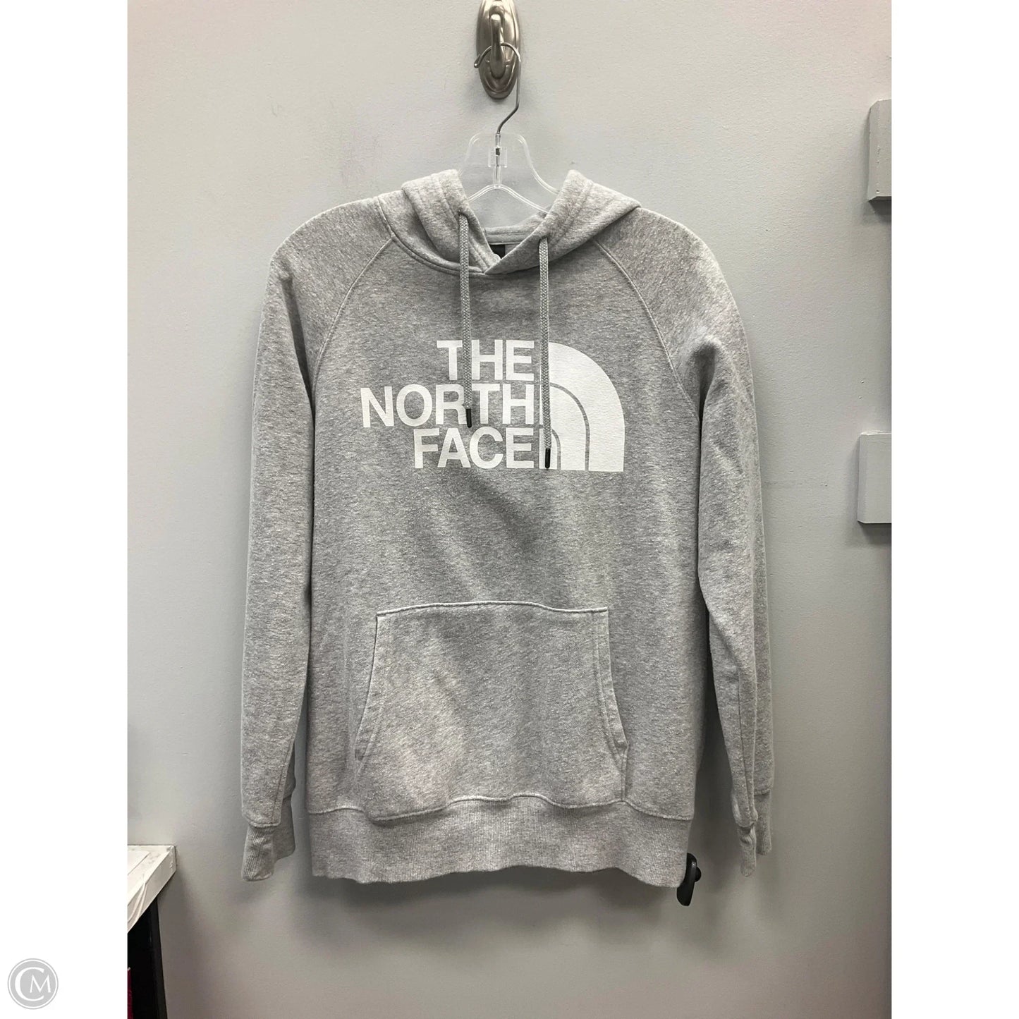 Sweatshirt Hoodie By The North Face In Grey, Size: M