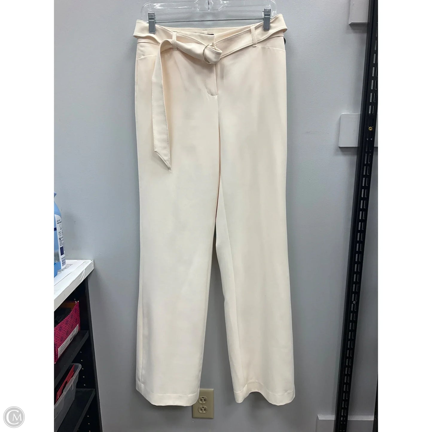 Pants Dress By White House Black Market In Cream, Size: 2