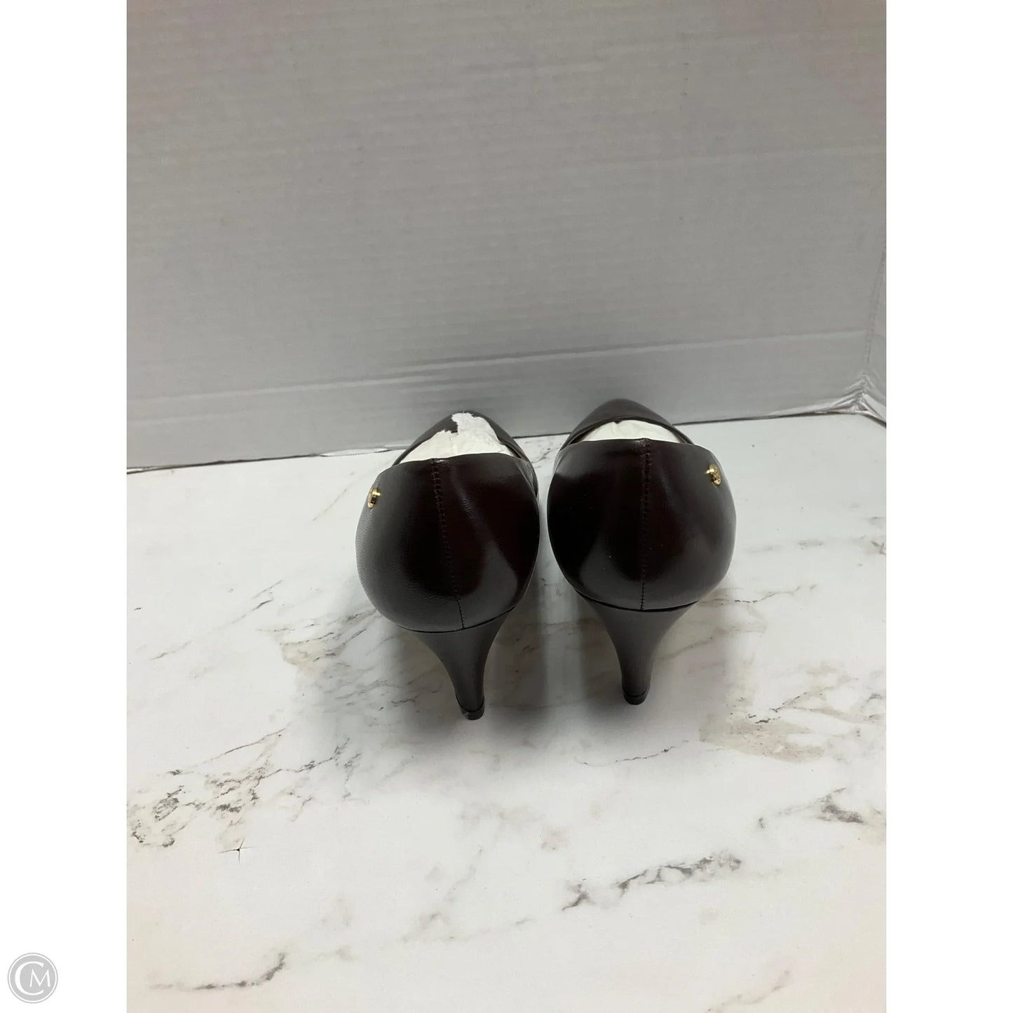 Shoes Heels Kitten By Etienne Aigner In Brown, Size: 7.5