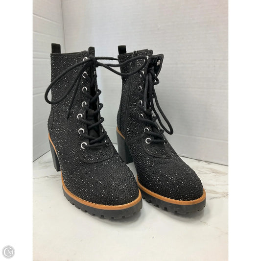 Boots Ankle Heels By Inc In Black, Size: 8
