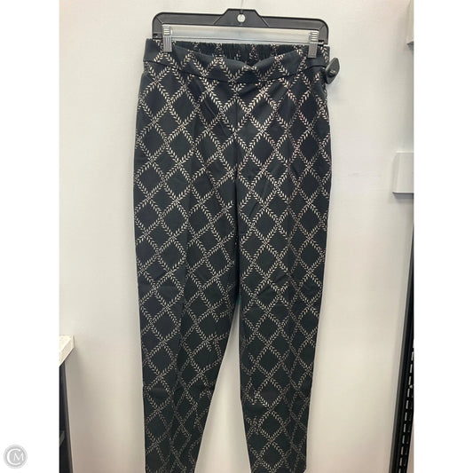 Pants Other By Isaac Mizrahi Live Qvc In Black & Silver, Size: 10