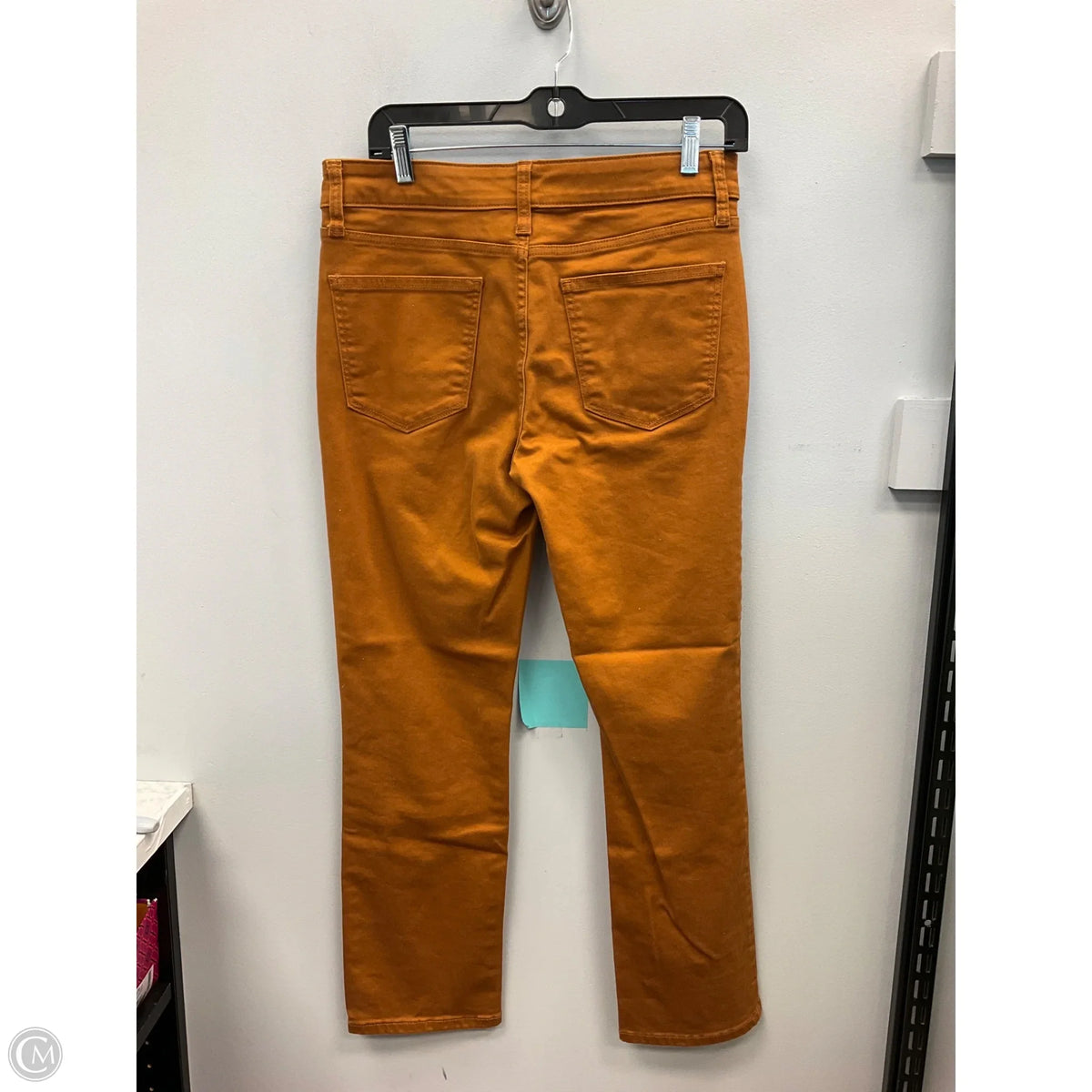 Jeans Straight By St Johns Bay In Tan, Size: 6p