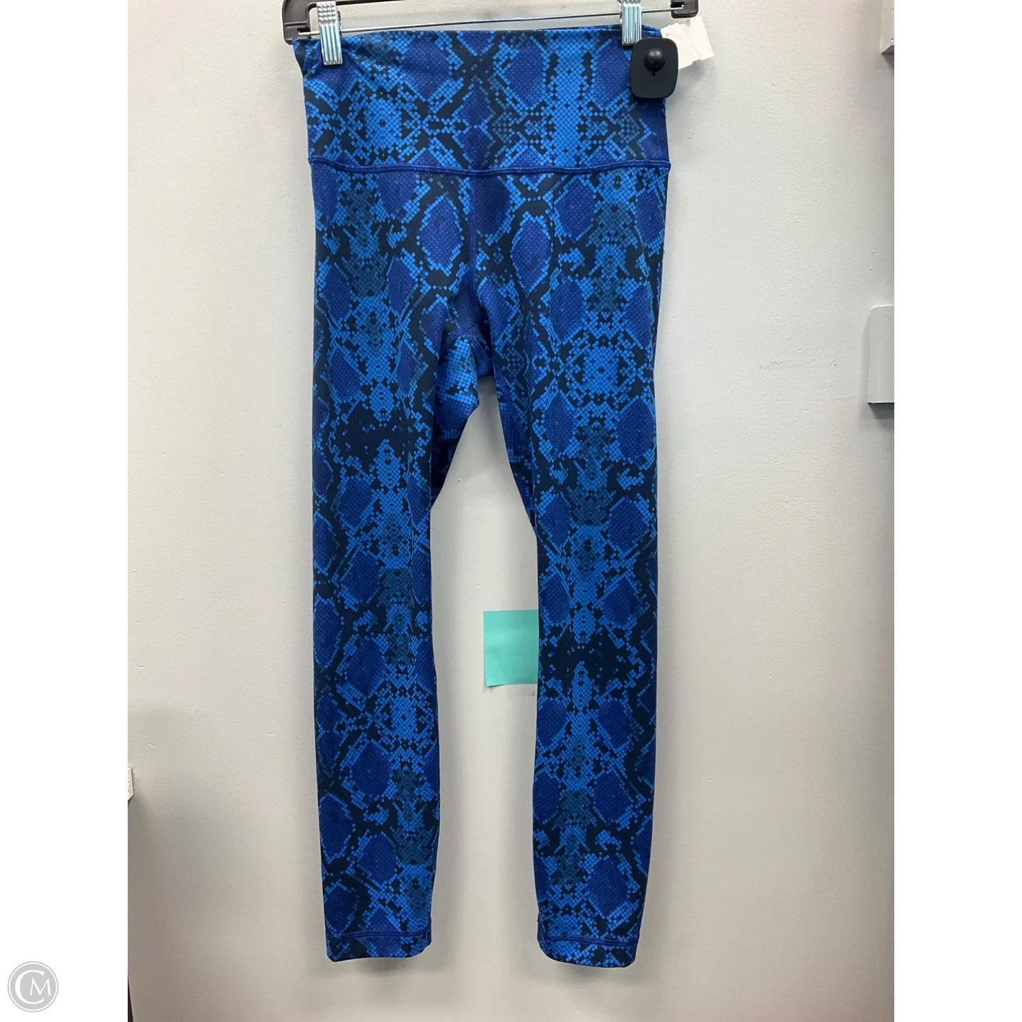 Athletic Leggings By Lululemon In Snakeskin Print, Size: 6
